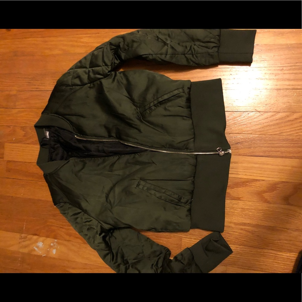 Green jacket